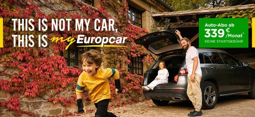 Europcar startet neues Auto-Abo