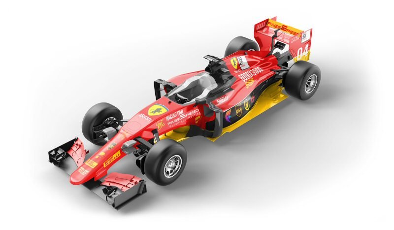 Page Speed Hosting Racing F1 Car